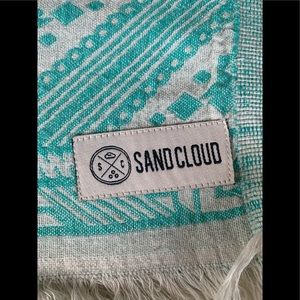 TEAL SAND CLOUD TOWEL!